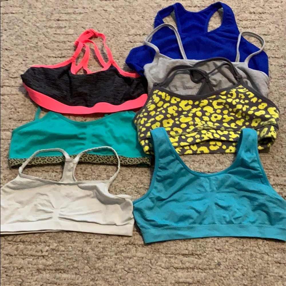 7 bras different brands good condition